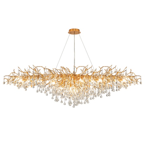 Подвесная люстра Droplet Chandelier oval L160 148055-22