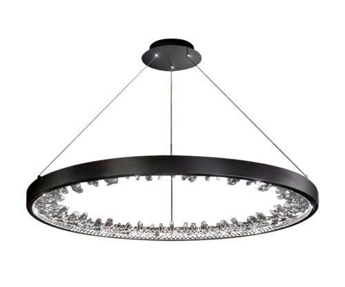 Подвес Kink Light Рами черный Led 36W 07668-60,19