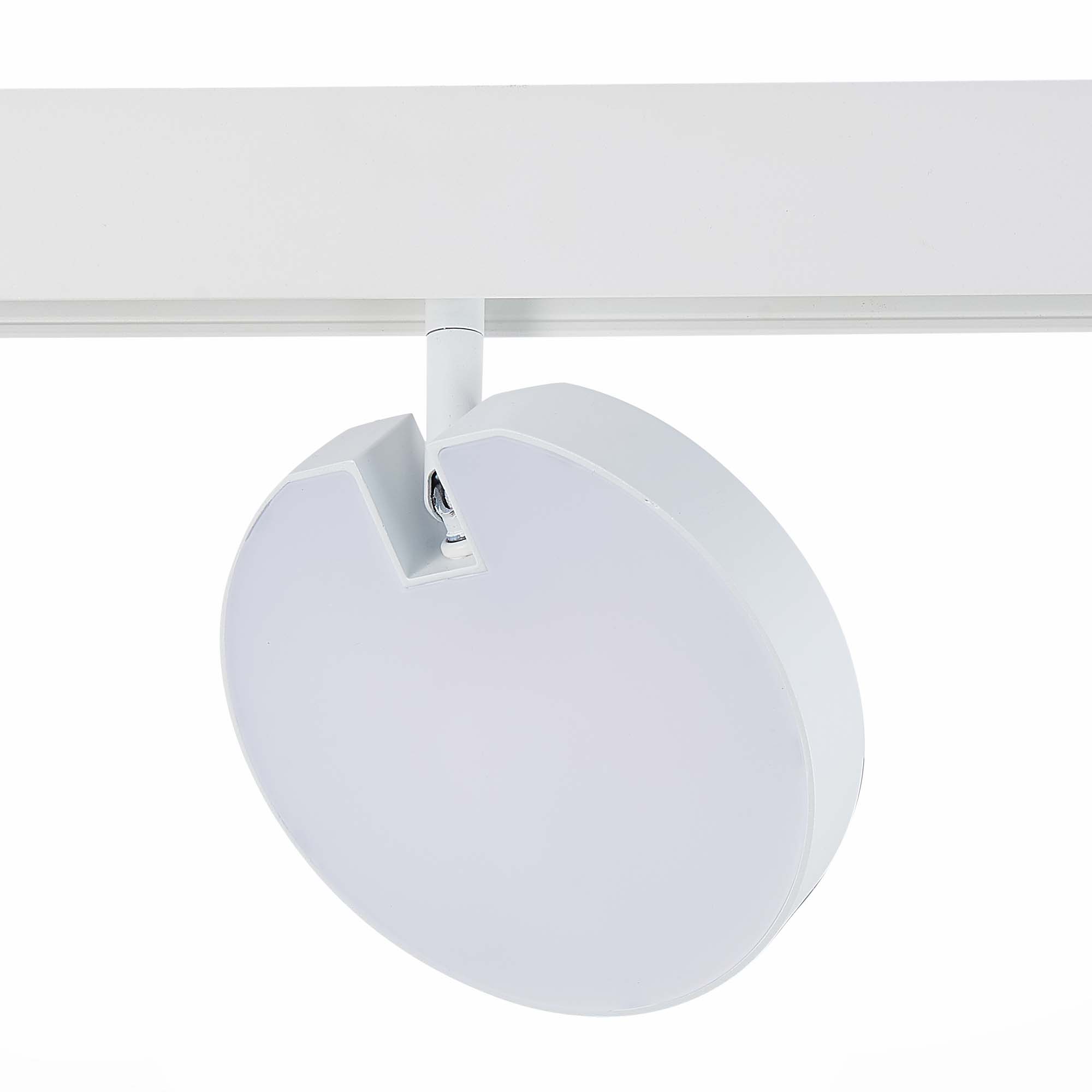 ST359.536.15 Магнитный трековый светильник белый LED 1*15W 3000K 760Lm Ra>80 120° IP20 L150xW28xH211 СКАЙЛАЙН 48V