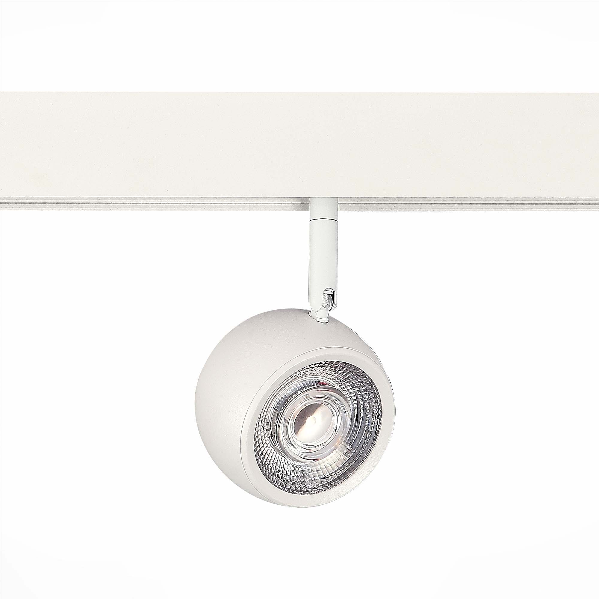 ST355.536.10 Магнитный трековый светильник Белый LED 1*10W 3000K 470Lm Ra>80 36° IP20 L120xW50xH176 СКАЙЛАЙН 48V