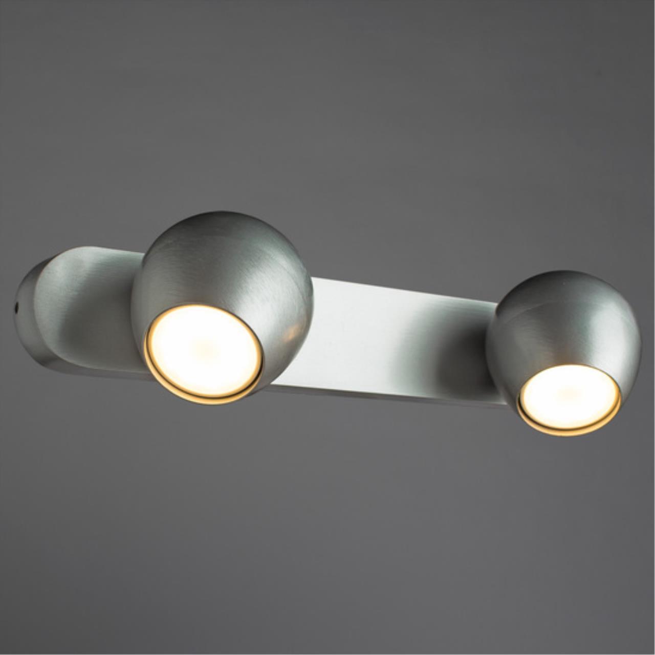 Arte lamp A5781AP-2SS СВЕТИЛЬНИК НАСТЕННЫЙ