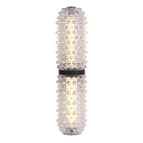 SL6144.401.01 Светильник настенный ST-Luce черный/прозрачный LED 1*11W 4000K САГУАРО