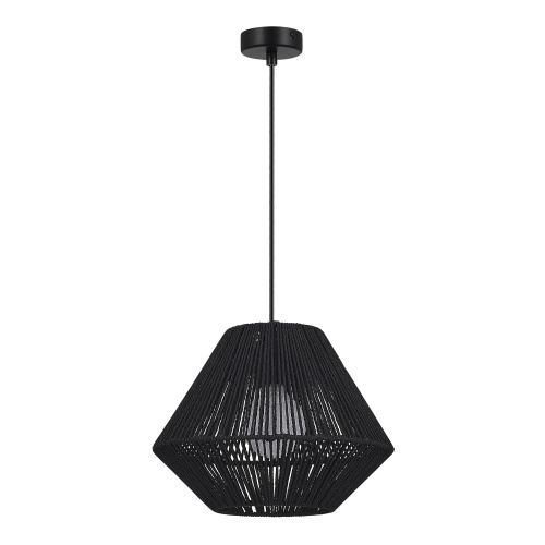 SLE6025-403-01 Светильник подвесной черный/черный E27 1*40W СЕННА
