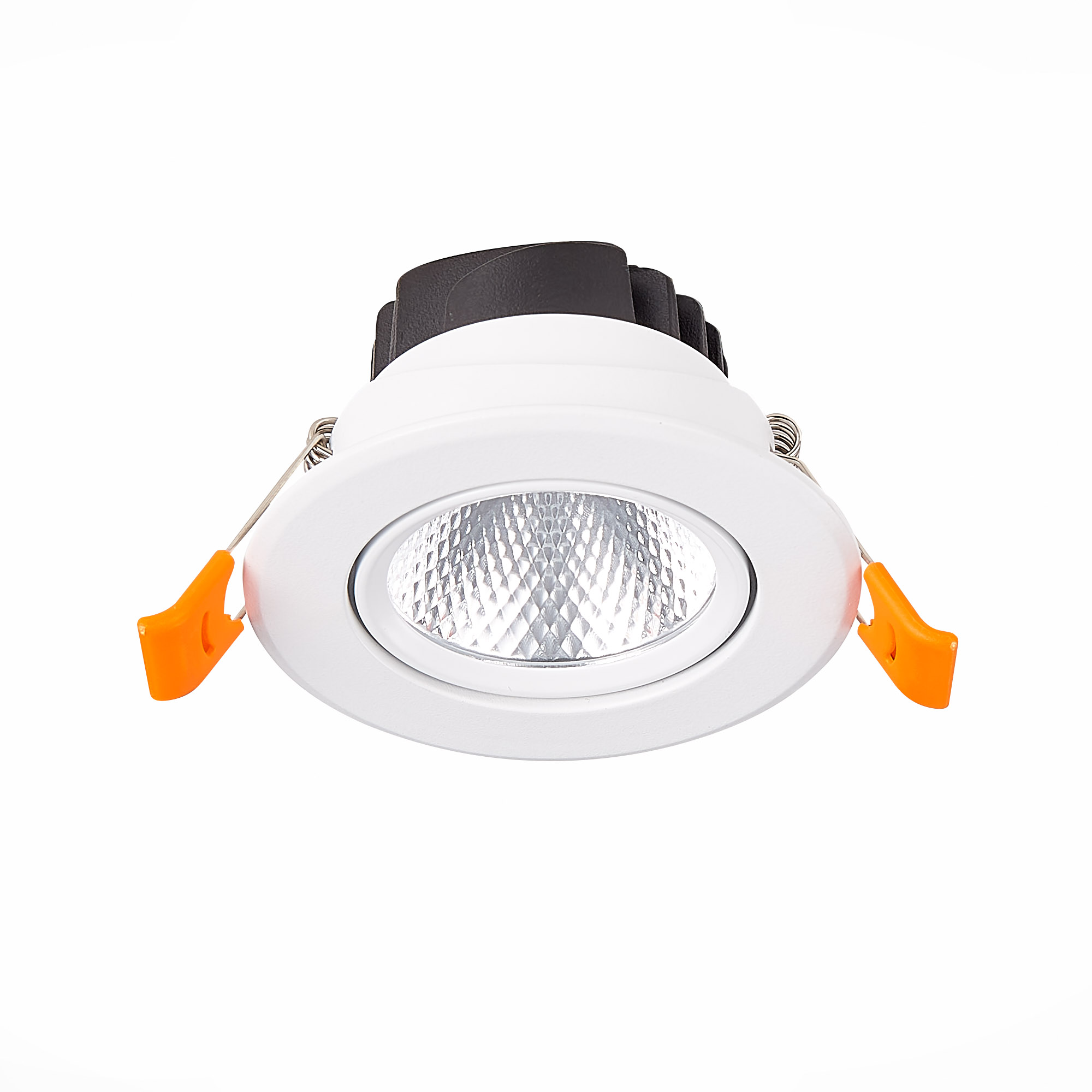 ST211.538.08.36 Св-к встр. Белый LED 1*8W 3000K 640Lm Ra80 36° IP20 D86xH50 220-240V Встраиваемые светильники