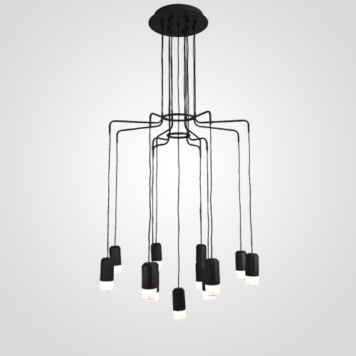 Подвесной свеильник Wireflow LED Black Suspension lam 13 279381-22