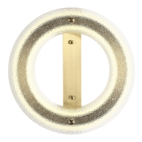 SL6245.202.01 Светильник потолочный ST-Luce золотистый/Прозрачный LED 1*30W 4000K ФЭГИ