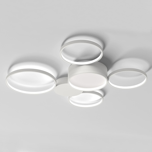 Потолочный светильник TWINE 5 rings White 204615-26