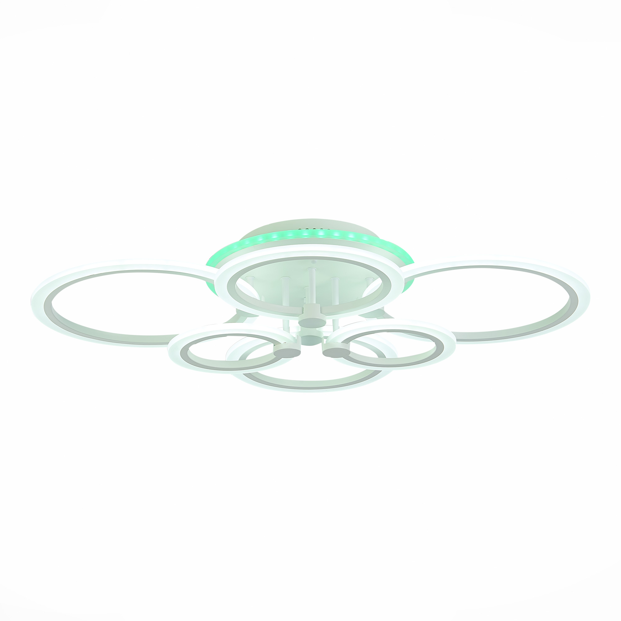 SLE500552-06RGB Светильник потолочный Белый/Белый LED 1*132W RGB 8W 3000-6000K ЦЕРИНА