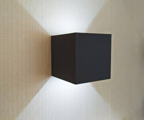 Светильник Kink Light Куб черный IP65 Led 6W 08585,19(4000K)