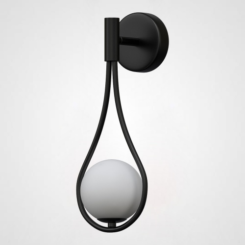 Настенное бра HOOP DROP WALL Black 213746-26
