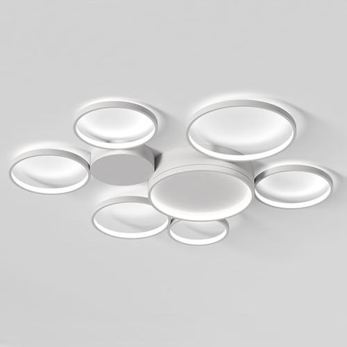 Потолочный светильник TWINE 7 rings White 204609-26