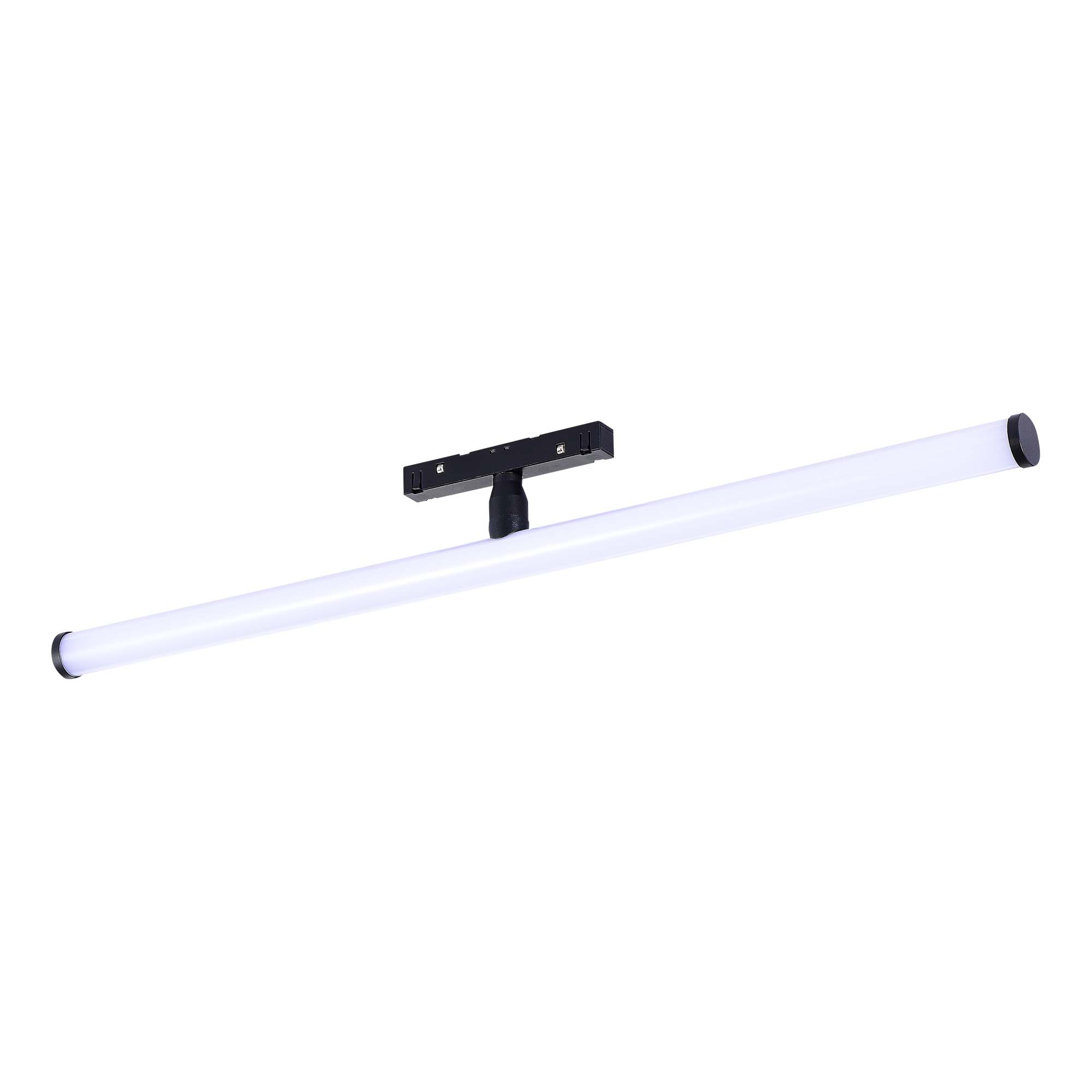 ST803.436.10 Магнитный трековый светильник Черный LED 1*10W 3000K 1 200Lm Ra>90 120° IP20 L604xW28xH СКАЙЛАЙН 48V