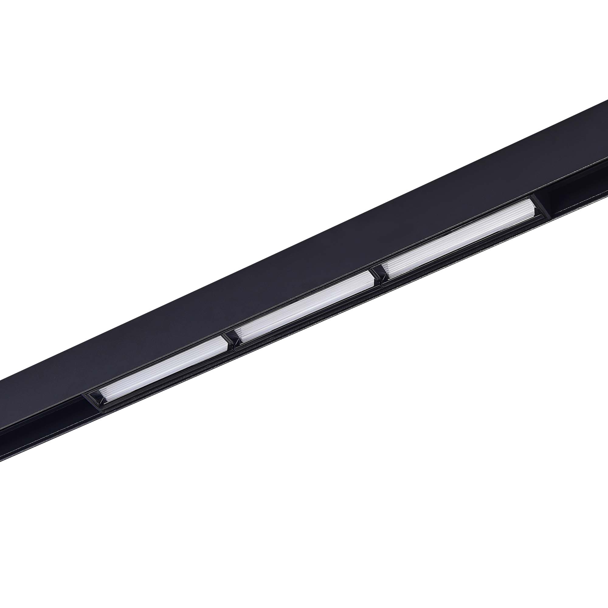 ST804.446.18 Магнитный трековый светильник Черный LED 1*18W 4000K 1 100Lm Ra>90 120° IP20 L330xW22xH СКАЙЛАЙН 48V