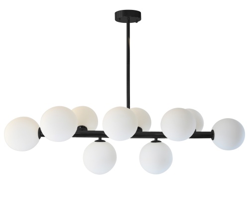 Люстра Kink Light Сида черный E14 10*10W 07508-10,19