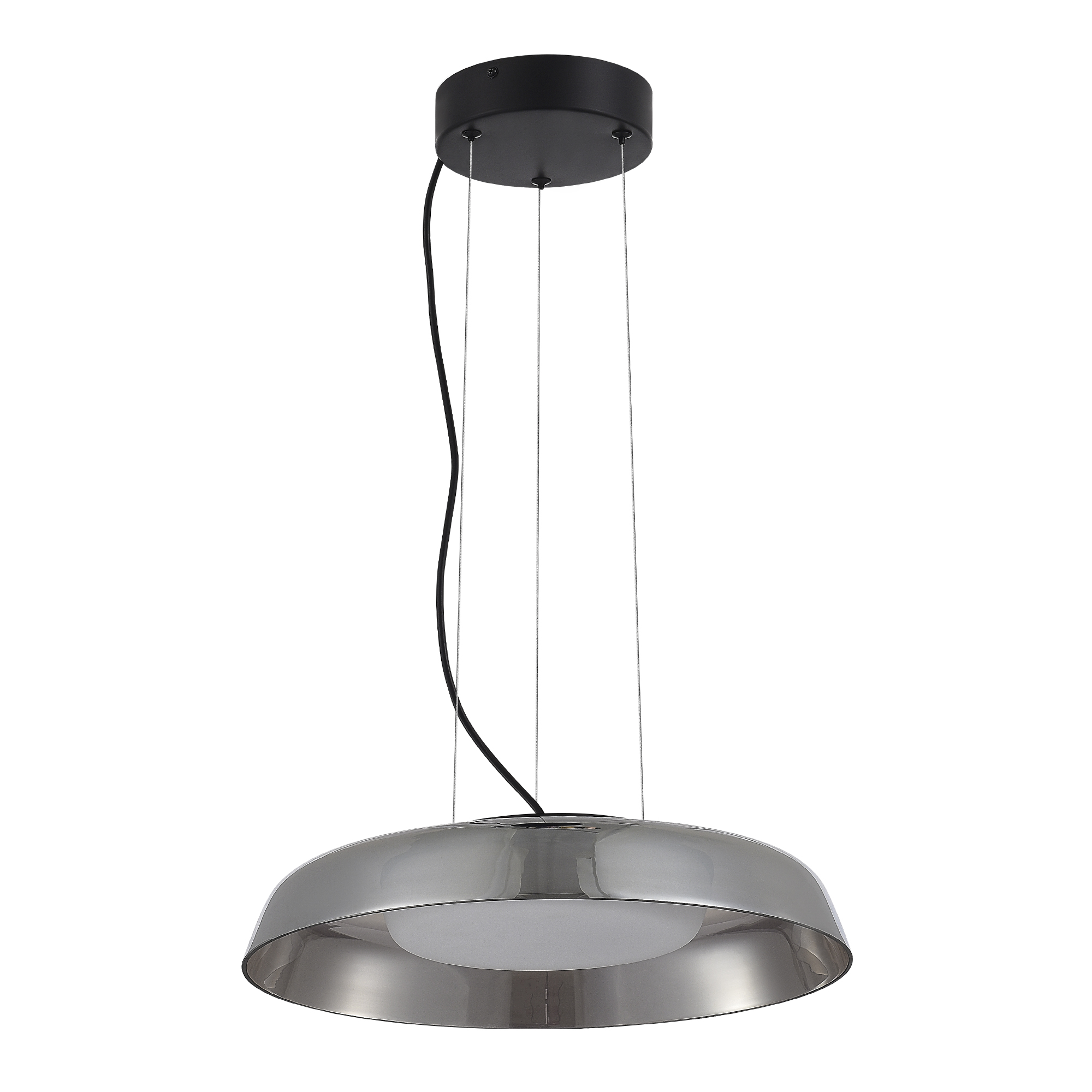 SL6019.413.01 Светильник подвесной ST-Luce Черный/Дымчатый, Белый LED 1*36W 3000K ФОРЕЙ