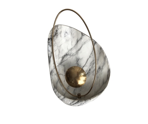 Бра Kink Light Делия белый Led 12W 07642,01