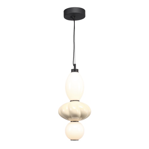 SL6134.413.01 Светильник подвесной ST-Luce черный/желтый, опаловый LED 1*18W 3000K ФЛОРЕНТИНИ