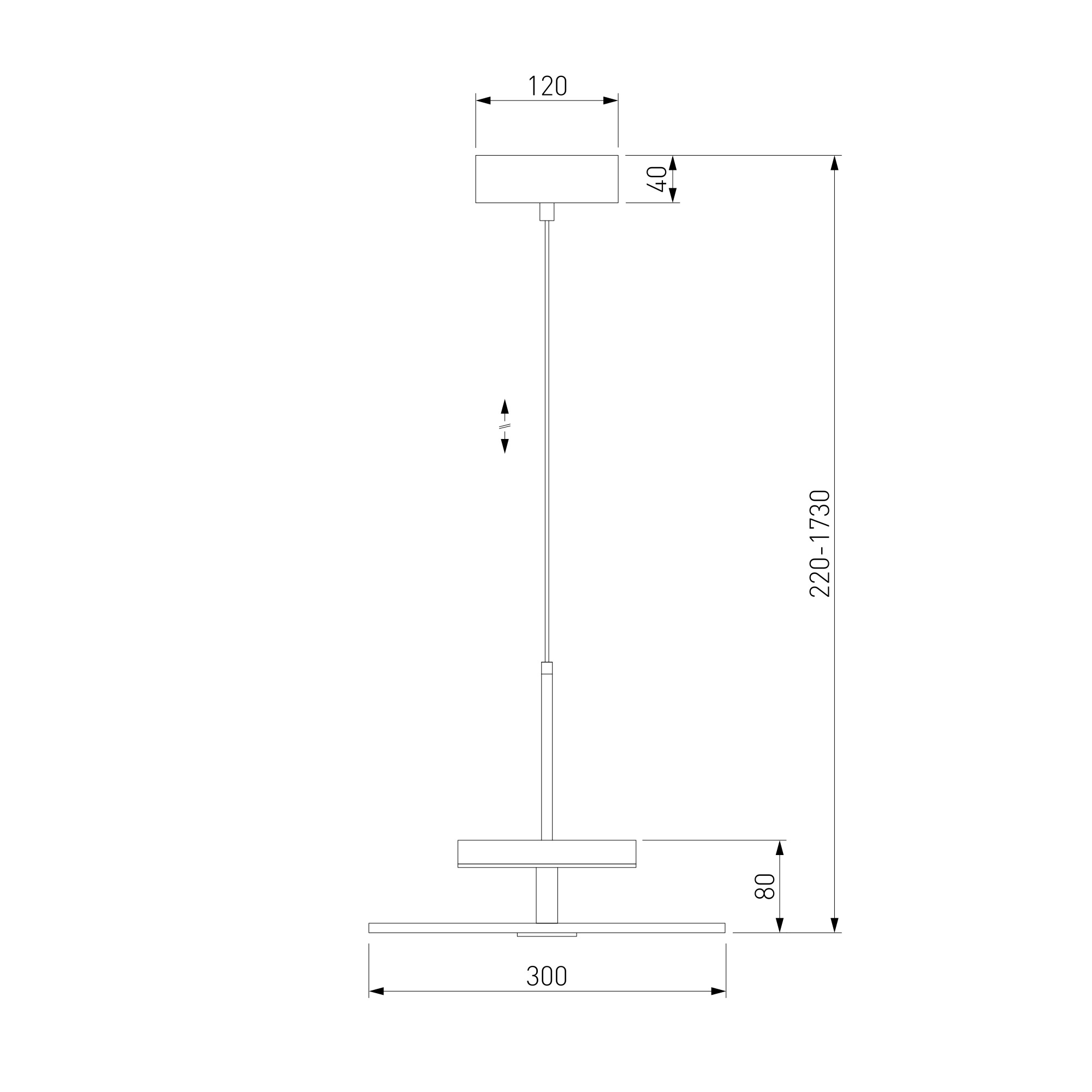 Eurosvet 40342 LED/ подвесной светильник/ латунь