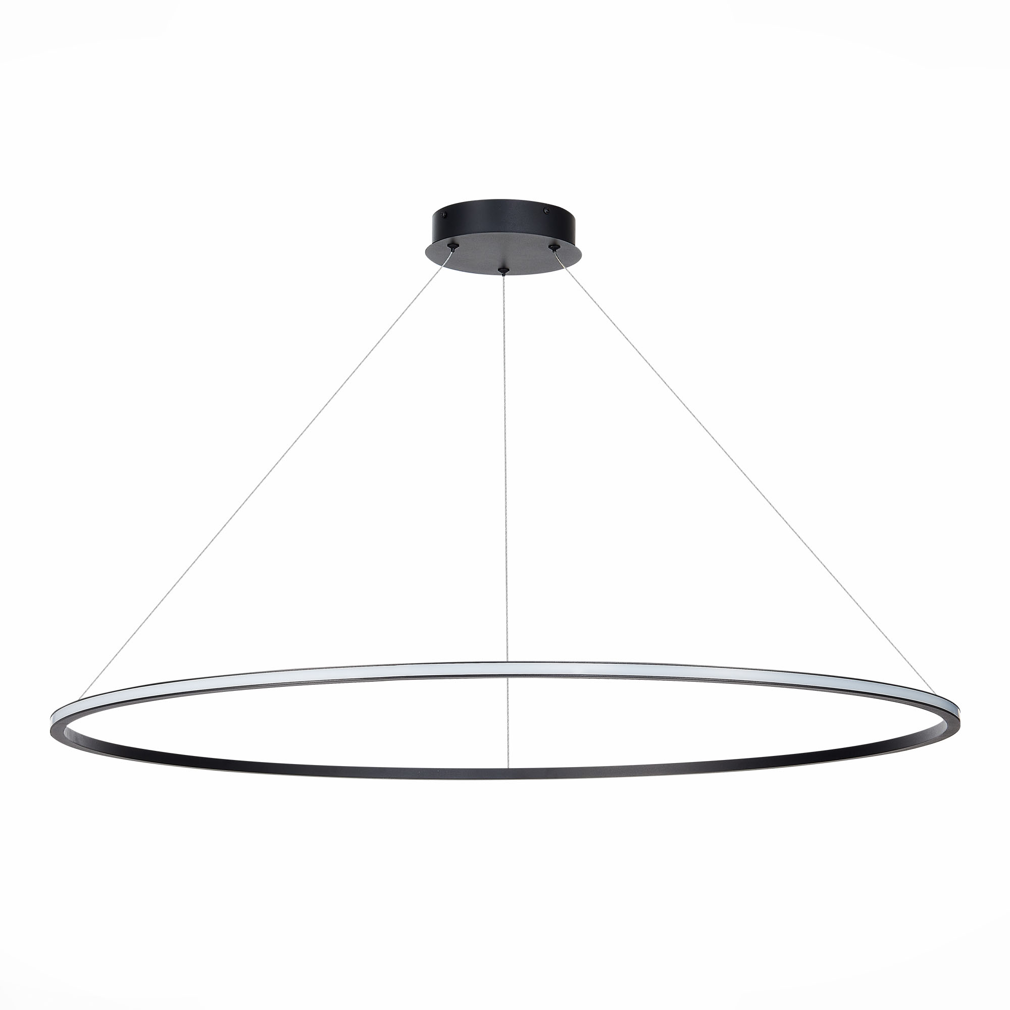 ST604.443.46 Светильник подвесной ST-Luce Черный/Белый LED 1*46W 4000K Подвесные светильники