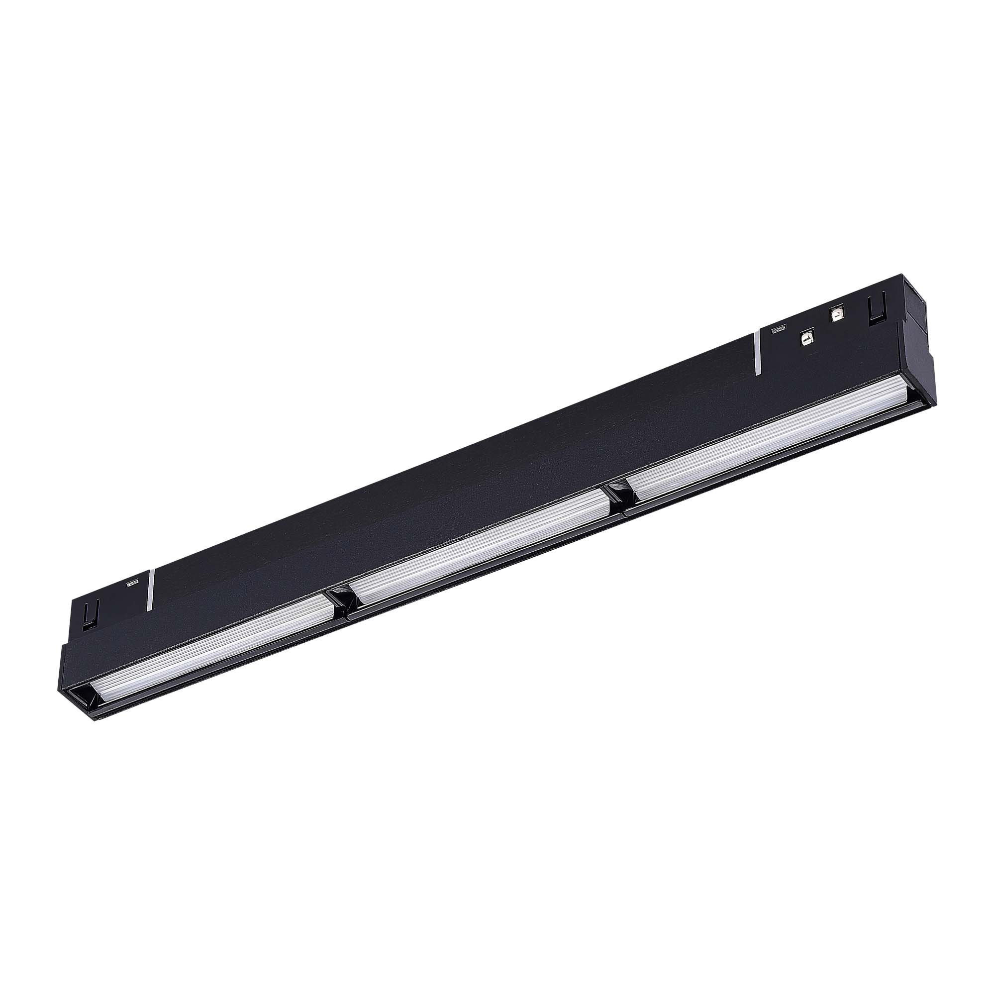ST804.446.18 Магнитный трековый светильник Черный LED 1*18W 4000K 1 100Lm Ra>90 120° IP20 L330xW22xH СКАЙЛАЙН 48V