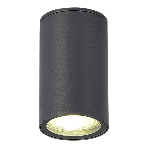 SL9010.712.01 Светильник уличный потолочный ST-Luce серый GU10 1*50W ТУБО