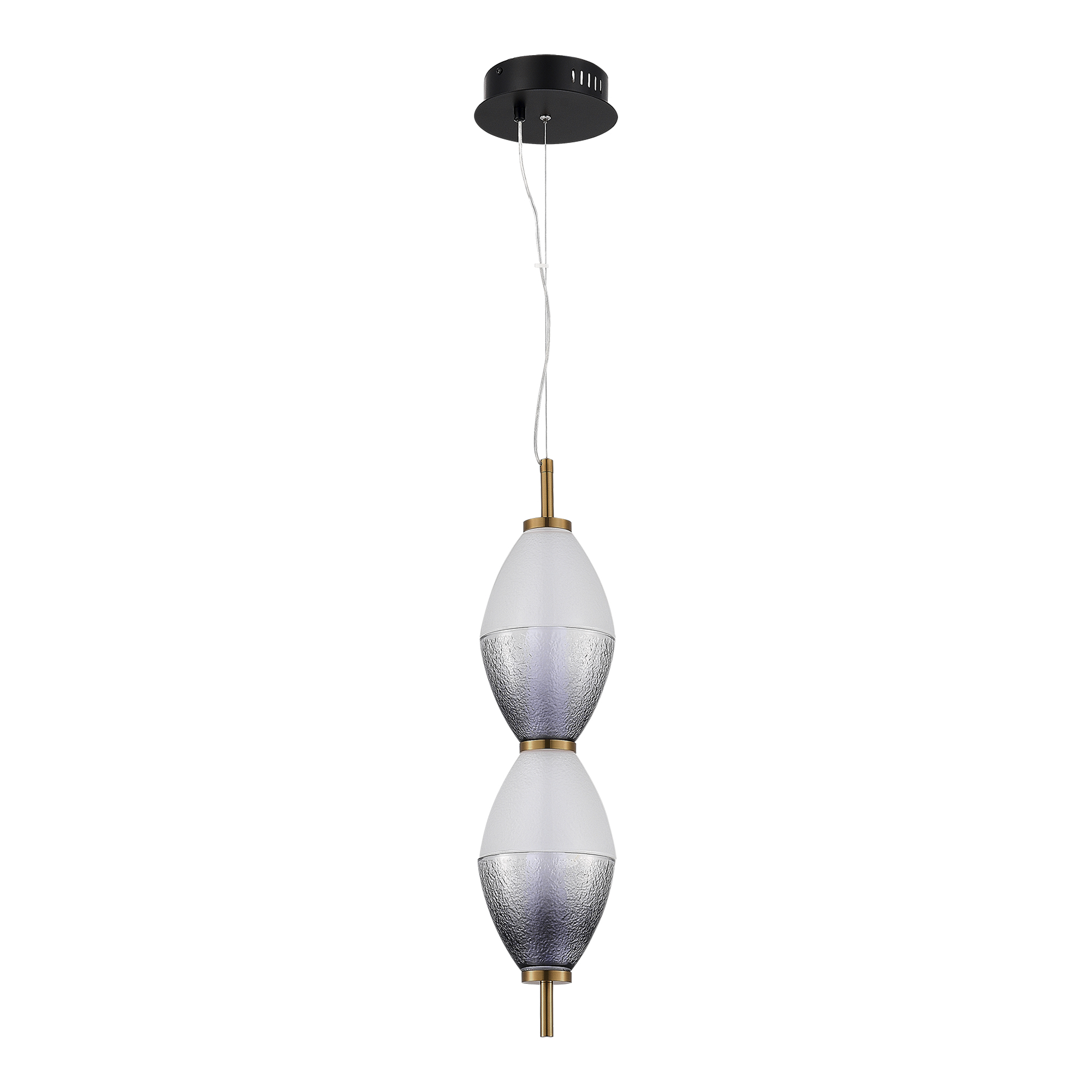 SL6130.403.15 Светильник подвесной ST-Luce Черный/Белый, Дымчатый LED 1*16W 3000K АЙС