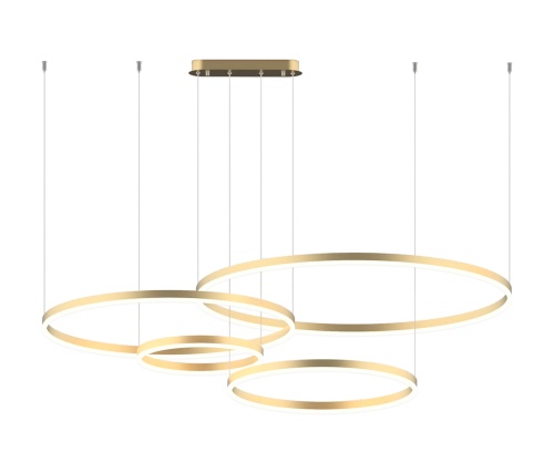 Люстра Kink Light димм.Тор латунь Led 168W 08204,36PA(3000K)