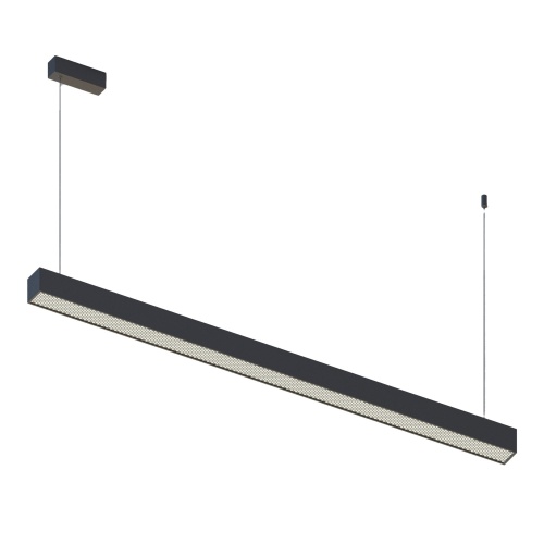 ST612.433.32 Светильник подвесной Черный LED 1*35W 3000K 2167Lm 120° IP20 L1120xW50xH60 180-220V Подвесные светильники