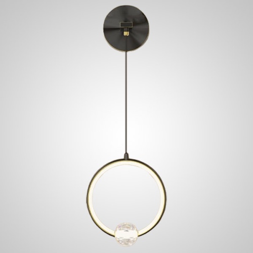 Настенный светильник LUANA WALL Black 212036-23