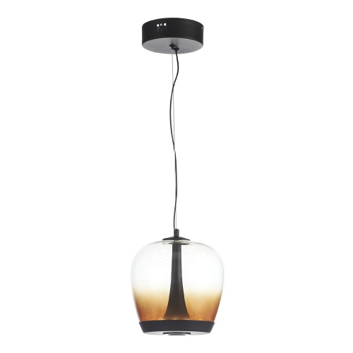 SL6014.413.01 Светильник подвесной ST-Luce Черный/Коричневый, Черный LED 1*17W 3000K РИПЛ