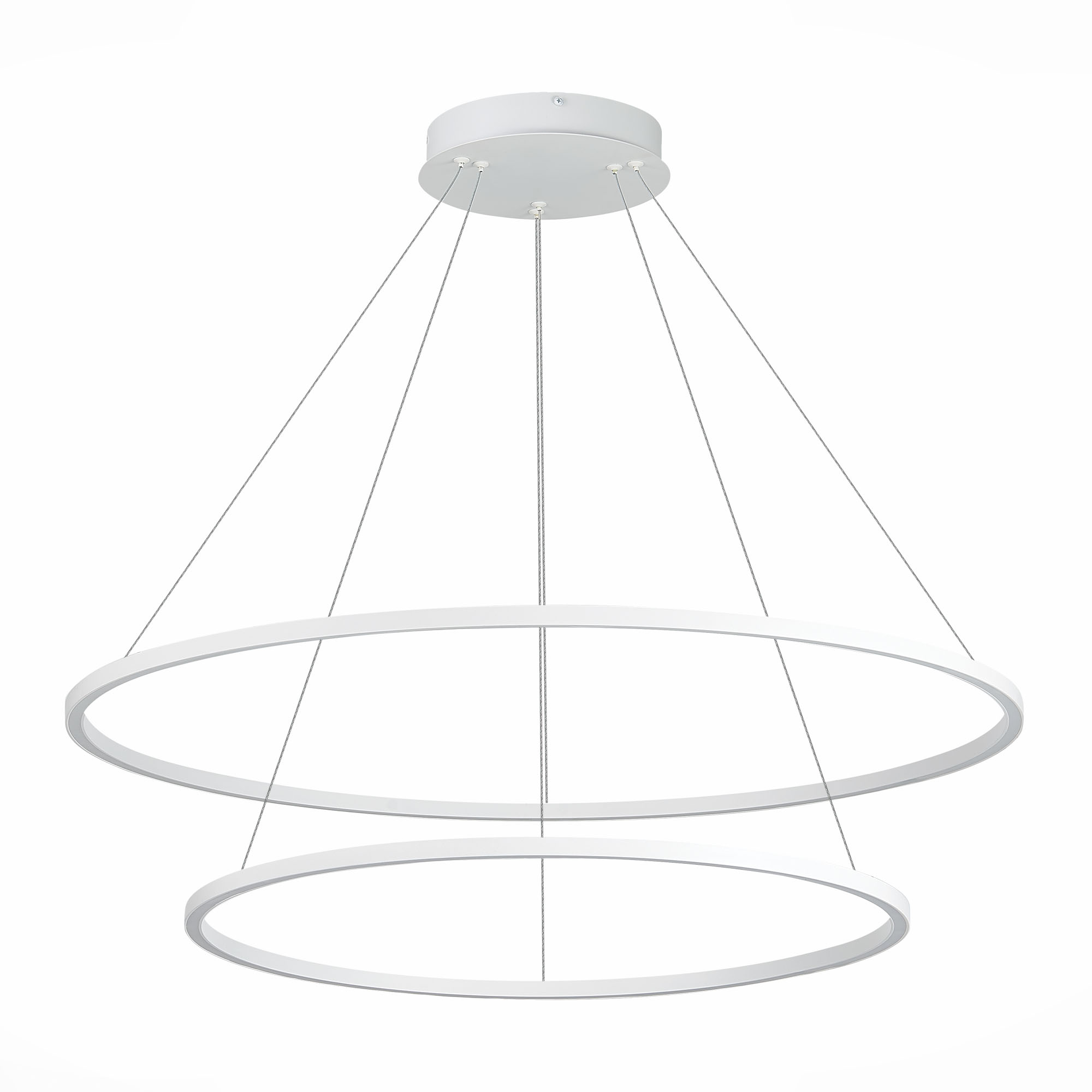 ST605.503.91 Cветильник подвесной SMART ST-Luce Белый/Белый LED 1*91W 2800-6500K ST605