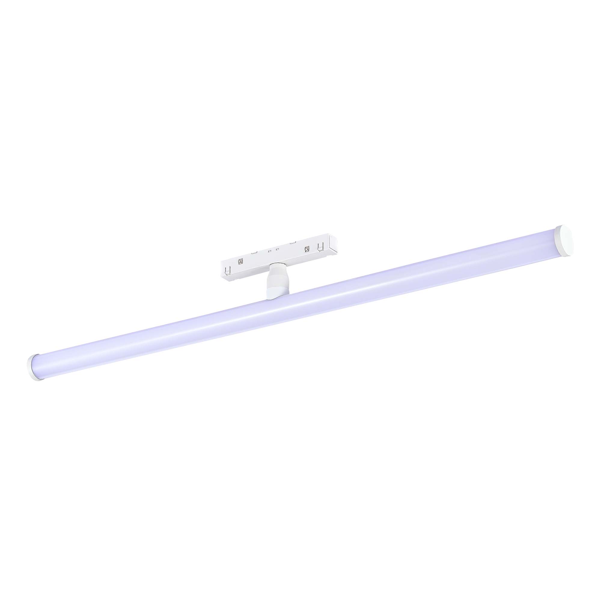 ST803.536.10 Магнитный трековый светильник Белый LED 1*10W 3000K 1 200Lm Ra>90 120° IP20 L604xW28xH8 СКАЙЛАЙН 48V