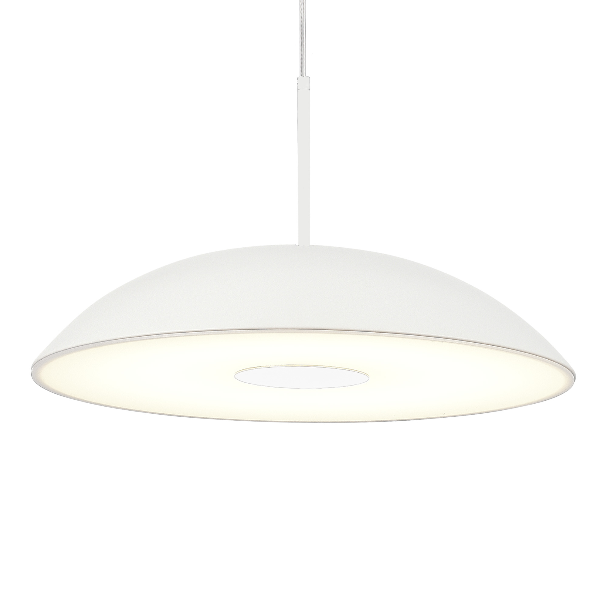 SL6128.503.01 Светильник подвесной ST-Luce Белый/Белый LED 1*24W 3000K ЛИДИА