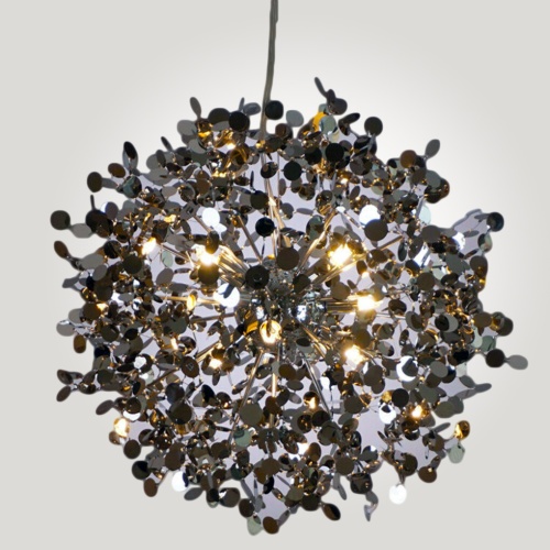 Подвесной светильник Tezani Argent Suspension Pendant lamp 85 chromium D50 186190-22