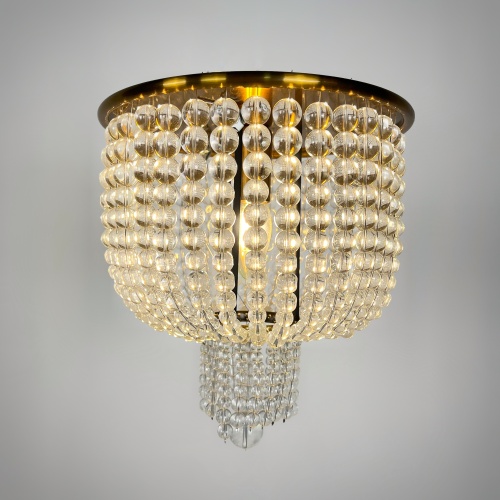 Потолочная люстра JACQUELINE WHITE SCONCE brass 186172-22