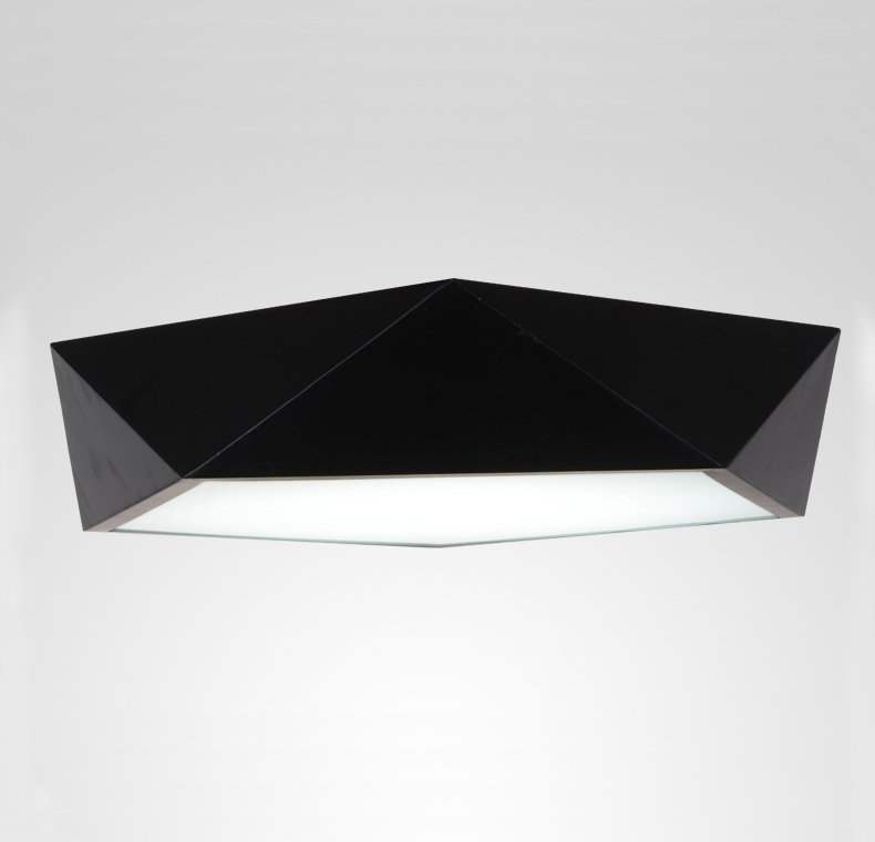 Потолочный светодиодный светильник GEOMETRIC Black D40 101609-26