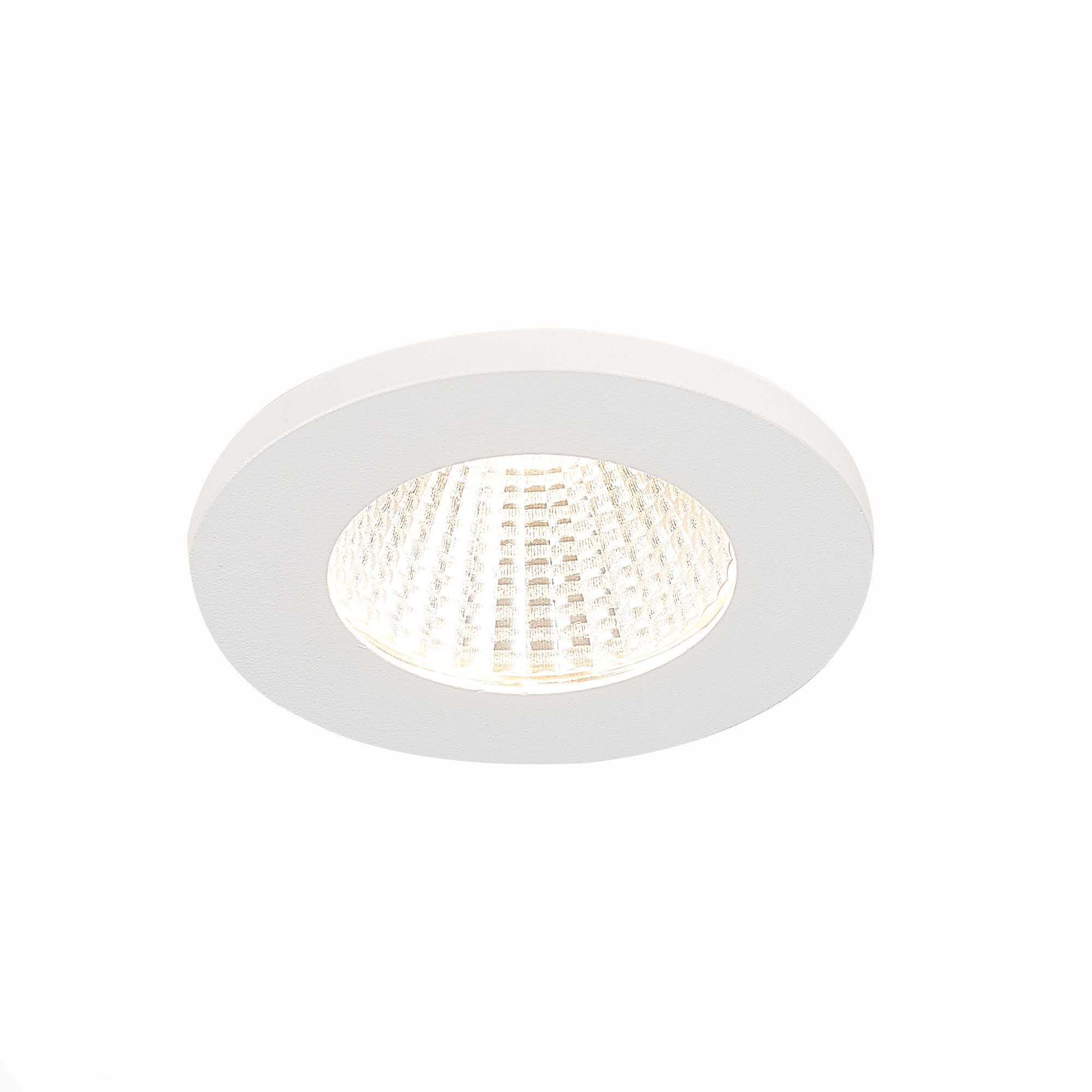 ST704.538.10 Св-к встр. Белый LED 1*10W 3000K 900Lm Ra>90 38° IP20 D79xH62 170-240V Встраиваемые светильники
