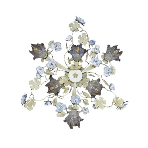 Люстра Beluce NHX1504/6 B KHAKI+WHITE WENGUE GOLD