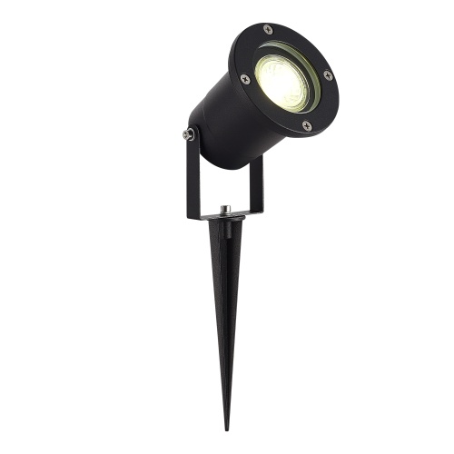 SL9014.425.01 Светильник уличный наземный ST-Luce черный GU10 1*50W ГАРО
