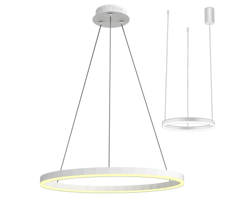 Подвес Kink Light Тор белый d40 08212,01A(4000K)