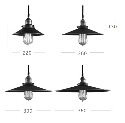 Подвесной светильник Loft Cone Pendant 36 74714-22