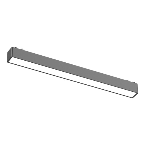 ST674.436.15 Магнитный трековый светильник Черный LED 1*10W 3000K 530Lm Ra>90 IP20 L315xW26xH24 48V СКАЙФЛЕТ