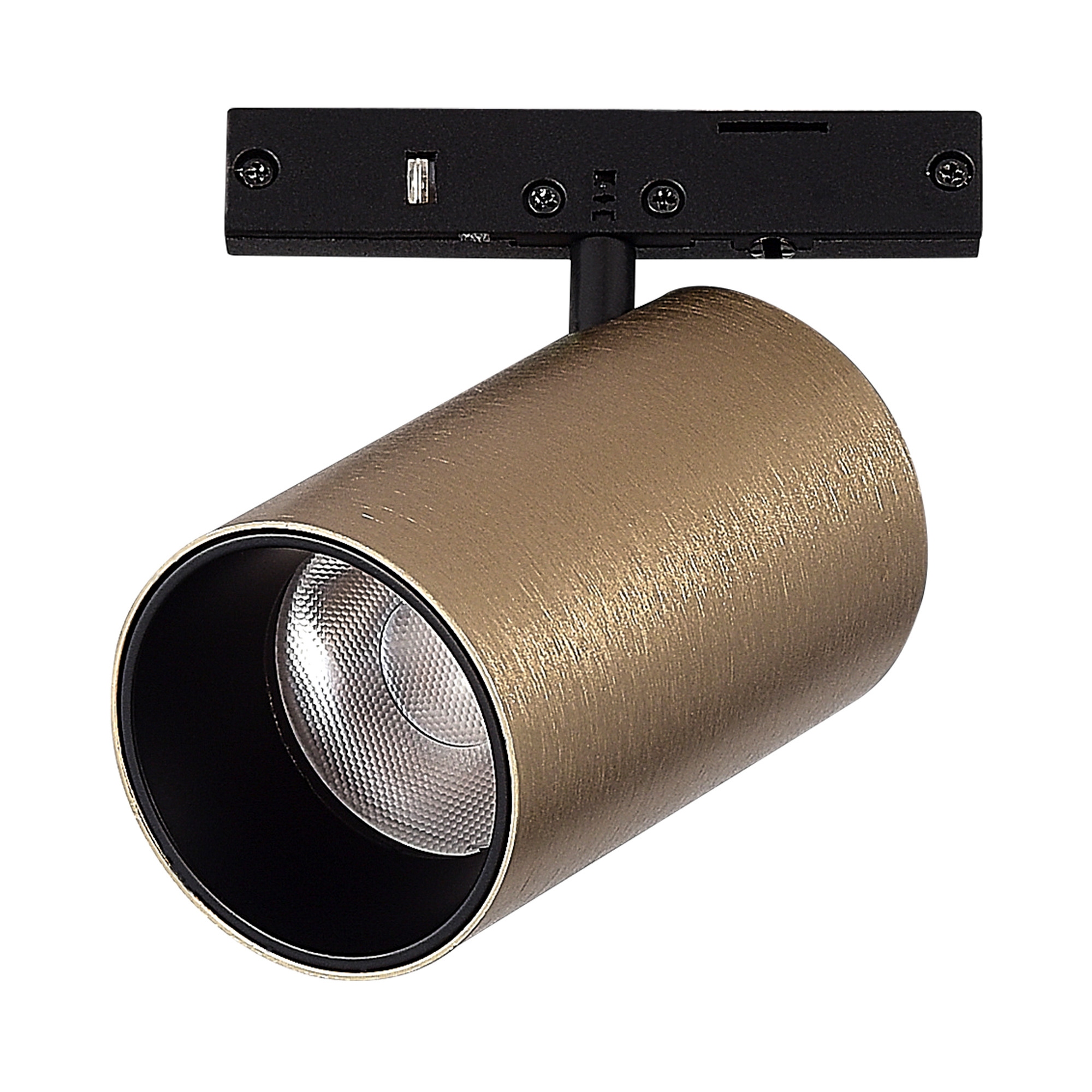 ST671.346.05 Магнитный трековый светильник Латунь LED 1*5W 4000K 340Lm Ra>90 36° IP20 D35xH58 24V СУПЕР5