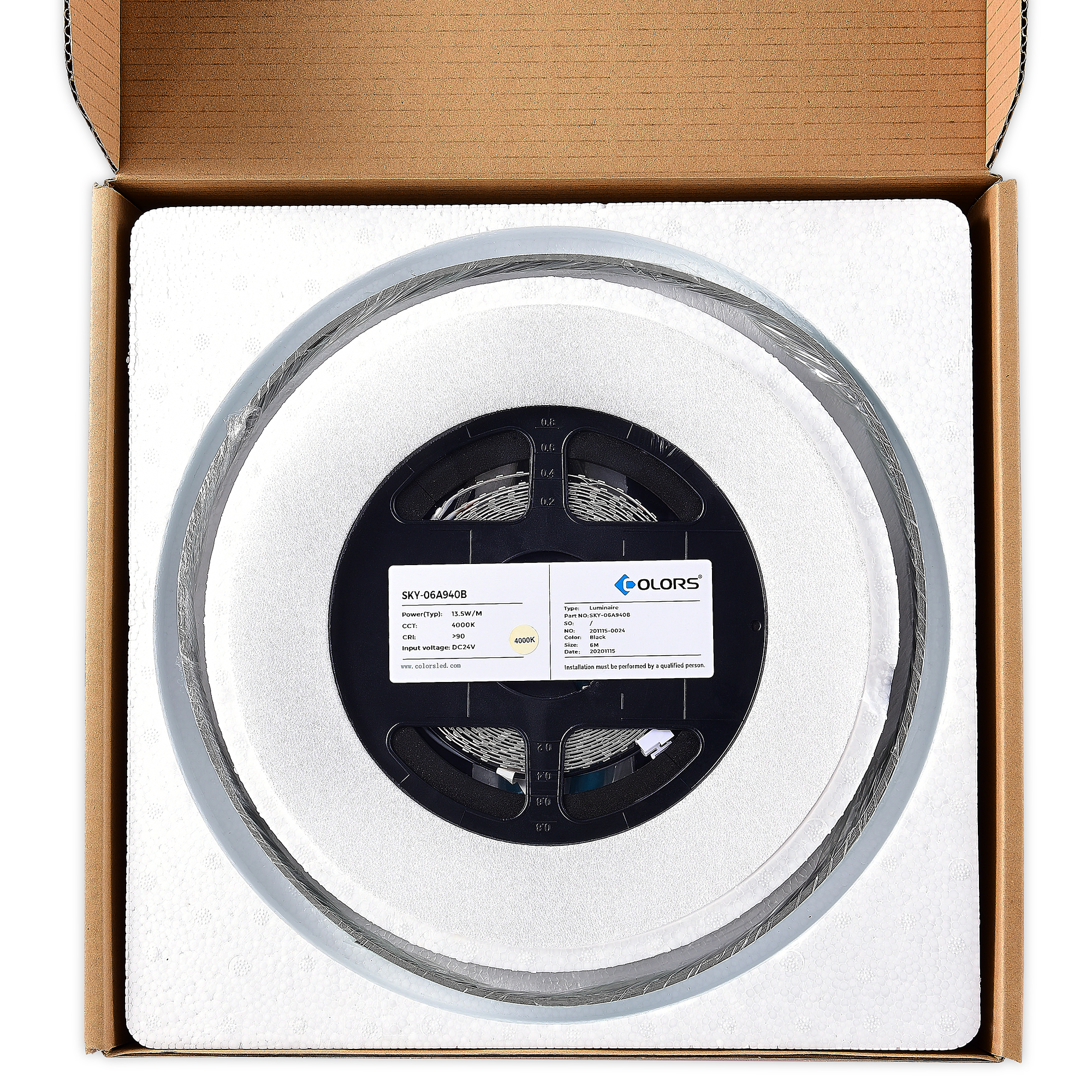 ST961.447.14 Тросовая световая система ST-Luce Черный LED 1*13,5W 4000K РЭЙ