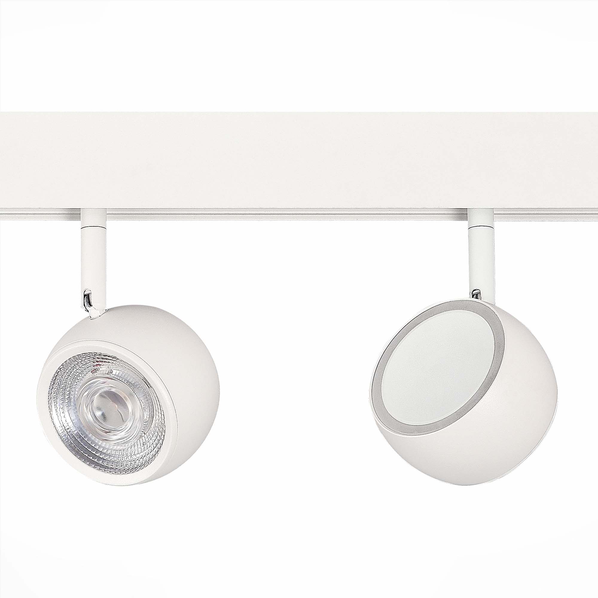 ST355.546.10 Магнитный трековый светильник Белый LED 1*10W 4000K 470Lm Ra>80 36° IP20 L120xW50xH176 СКАЙЛАЙН 48V