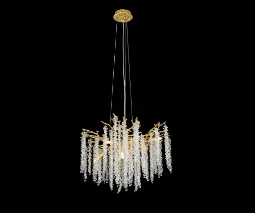 Люстра Kink Light Шанти золото 07871-76D,33