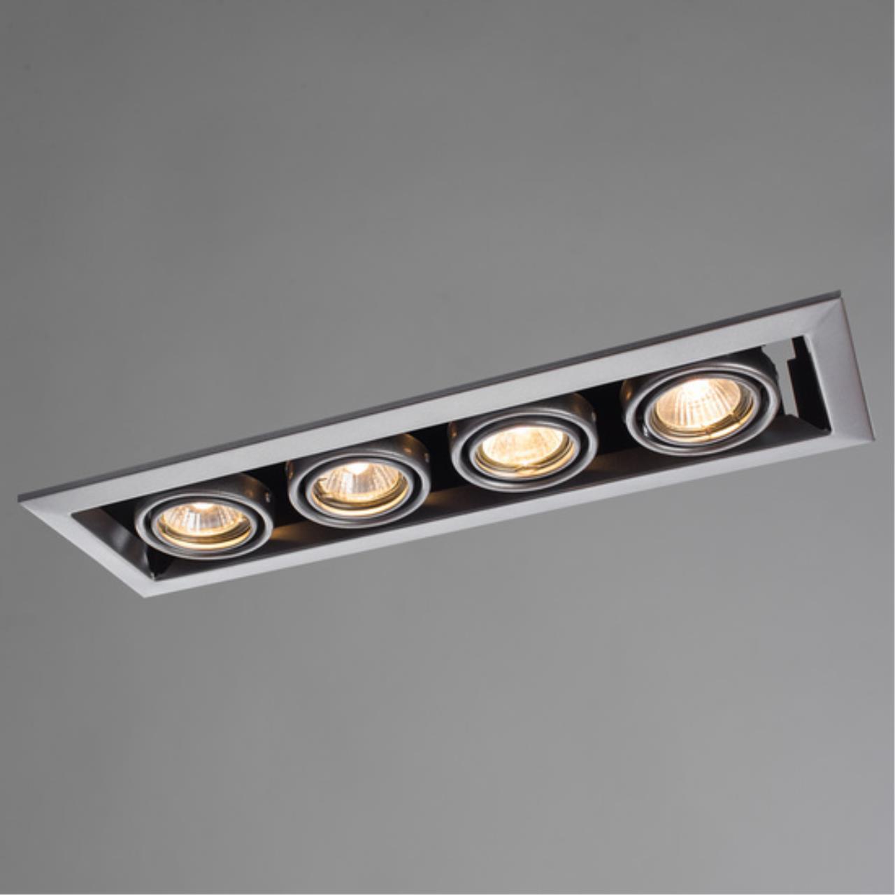 Карданный светильник Arte lamp A5941PL-4SI СВЕТИЛЬНИК ПОТОЛОЧНЫЙ