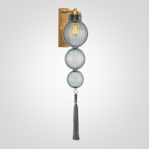 Бра Heathfield Lighting - Medina Wall brass/blue 177913-22
