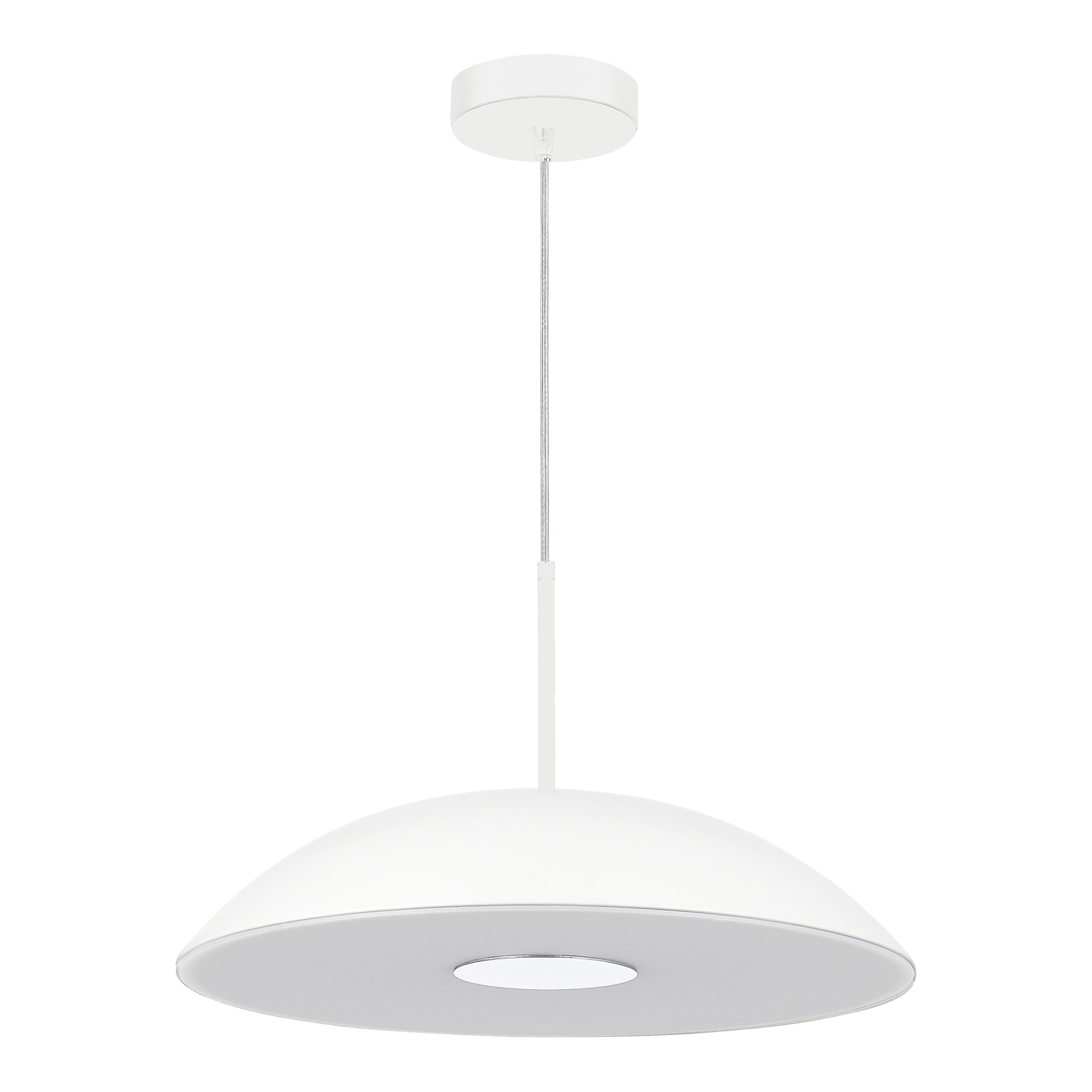 SL6128.503.01 Светильник подвесной ST-Luce Белый/Белый LED 1*24W 3000K ЛИДИА