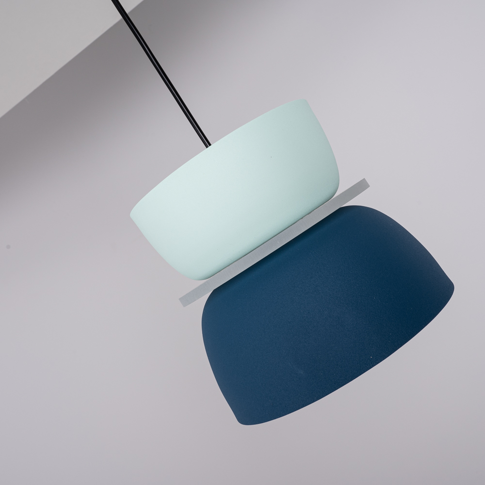 Подвесной светильник ILO D22 blue/mint 313680-26